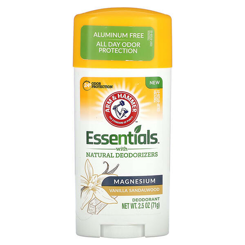 Arm & Hammer Arm & Hammer Essentials Crisp Magnesium Vanilla Sandalwood Natural Deodorant 2.5 Oz Deodorant