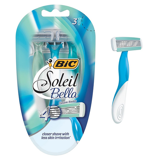 BiC BiC Soleil Comfort 4-Blade Women's Disposable Razors Shaving & Grooming