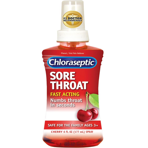 Chloraseptic Chloraseptic Sore Throat Pain Relief Spray - Cherry - 6 Fl Oz Health & Beauty