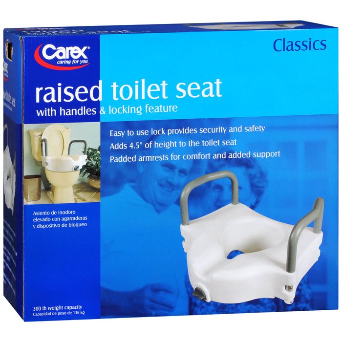 Carex Carex Raised Toilet Seat With Arms Mobility & Accessibility