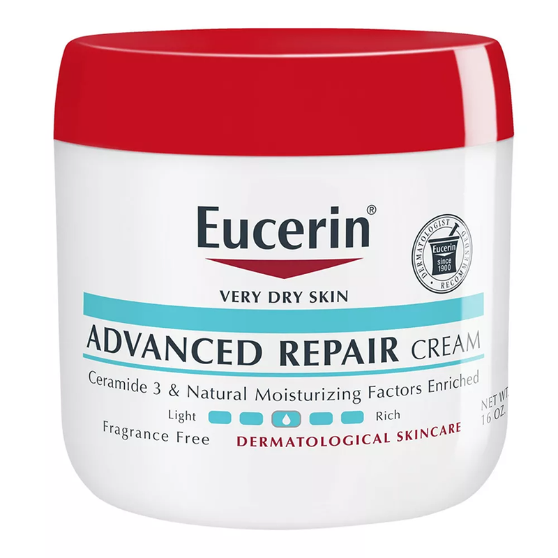 Eucerin Eucerin Advanced Repair Cream - Fragrance Free, Full Body Lotion For Very Dry Skin - 16 Oz. Jar Lotion & Moisturizer