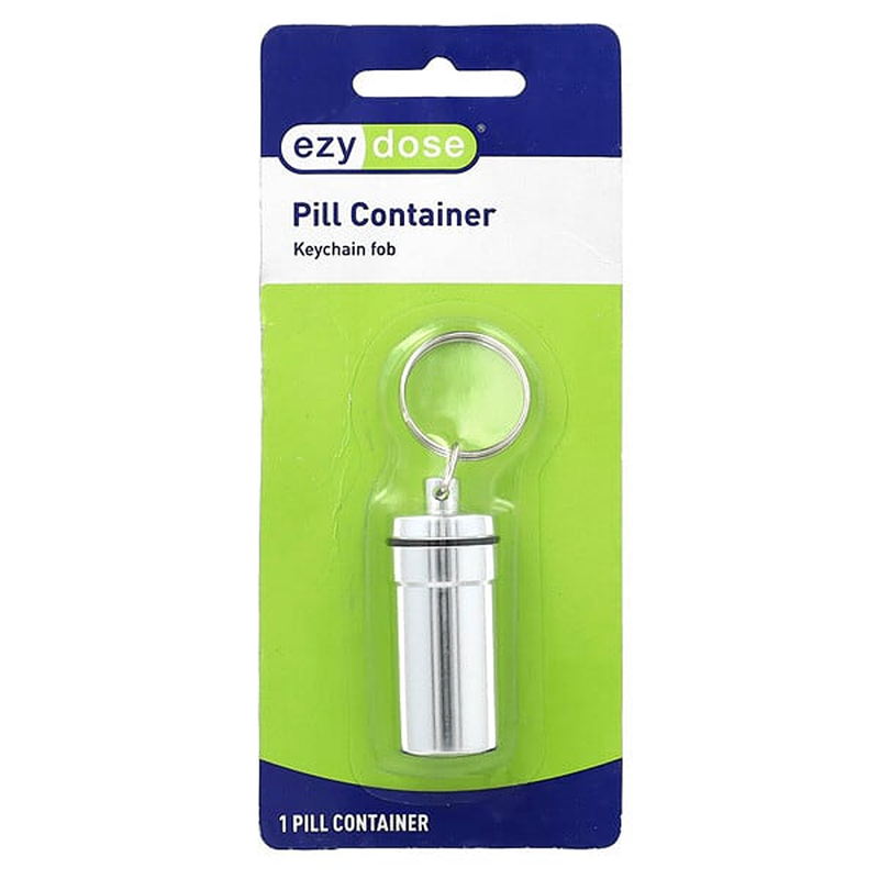 Ezy Dose Ezy Dose Pill Container Keychain Fob Health & Beauty