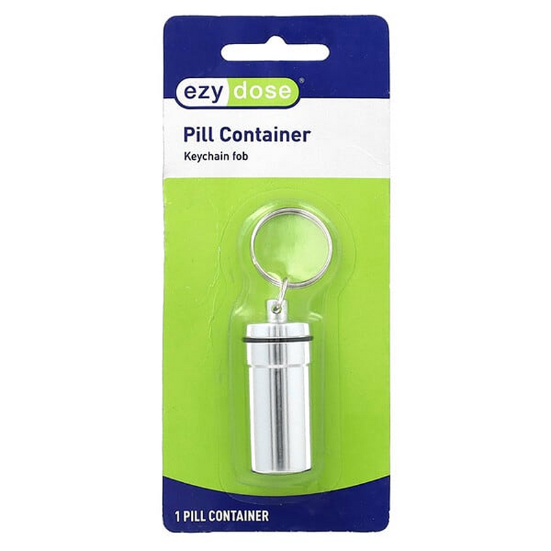 Ezy Dose Ezy Dose Pill Container Keychain Fob Health & Beauty