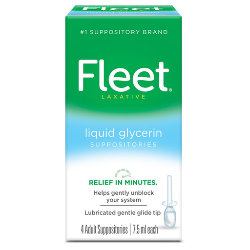 Fleet Fleet 7.5 Ml Liquid Glycerin Laxative Suppositories, Adult Health & Beauty