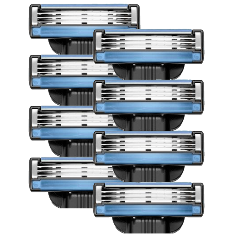 Gillette Gillette MACH3 Razor Blade Refills For Men With Lubrication Strip Shaving & Grooming