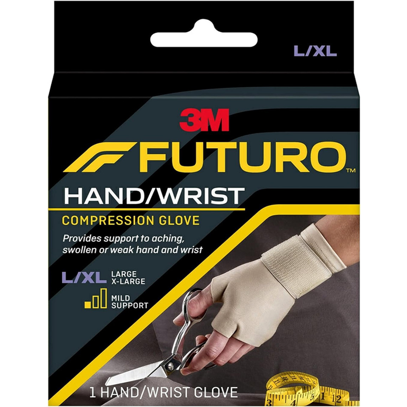 Futuro Futuro Hand And Wrist Compression Glove, Large/XL Supports & Braces