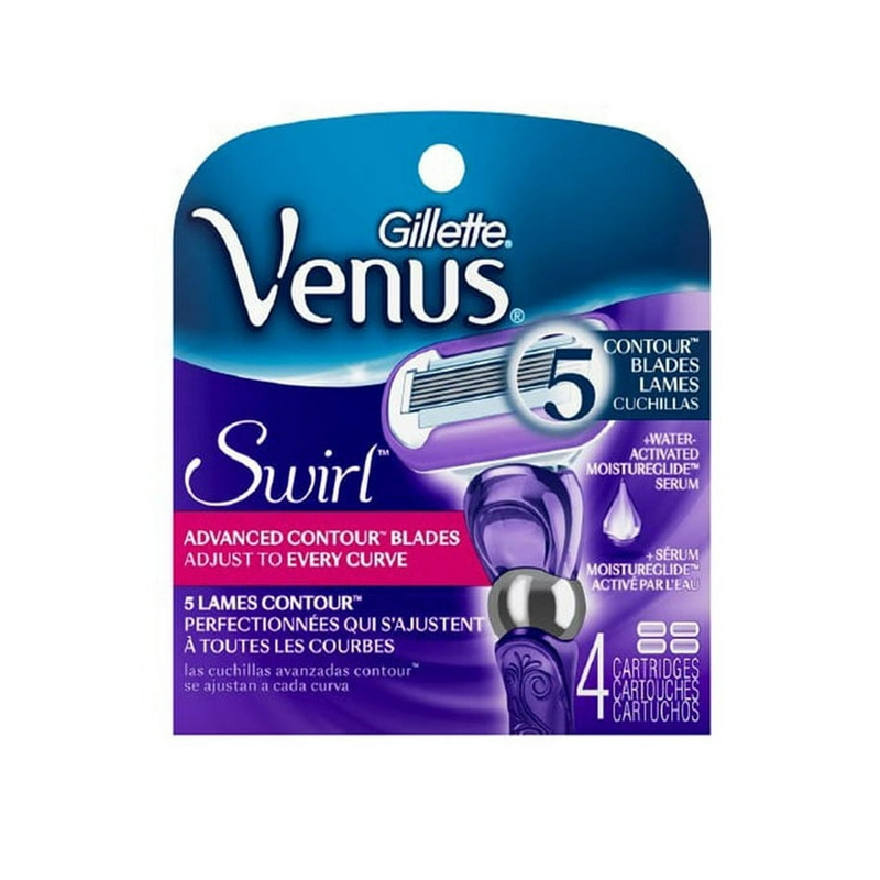 Gillette Gillette Venus Deluxe Smooth Swirl Women's Razor Blade Refills - 4ct Shaving & Grooming