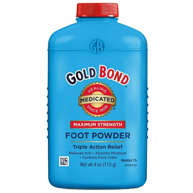 Gold Bond Gold Bond Foot Powder, Maximum Strength, Medicated - 4 Ounce Foot Care