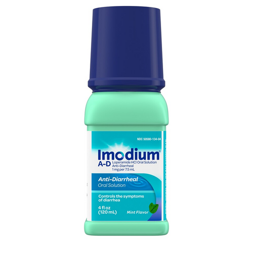 Imodium Imodium Oral  Solution Mint  Flavor Anti Diarrheal 4 Oz Medicine & Drugs