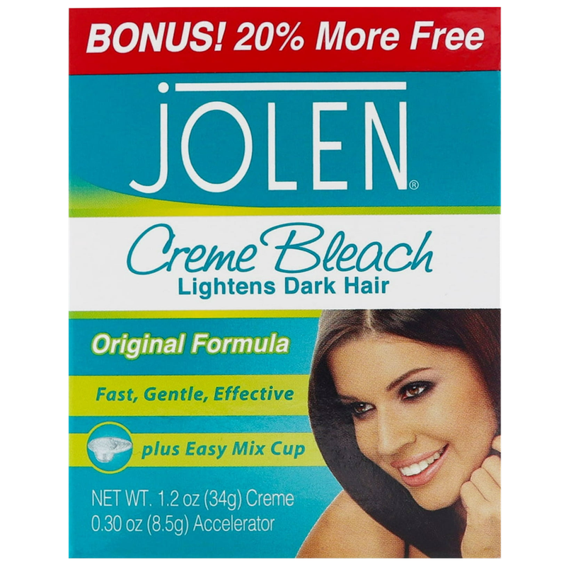 Jolen Jolen Creme Bleach Dark Hair Lightener Cream Original - 1.2 Oz Jar Health & Beauty