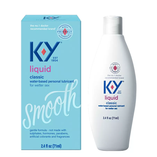 K-Y K-Y Personal Lubricant, Smooth, Classic, Liquid 2.4 Fl Oz Personal Lubricants