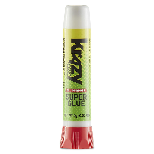 Krazy Glue Krazy Glue Super All Purpose, Precision Tip, 0.07 Ounce Hardware Glue & Adhesives White Smoke