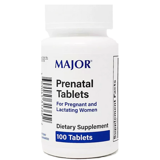 Major Major Prenatal Tablets 100 Tablets Health & Beauty