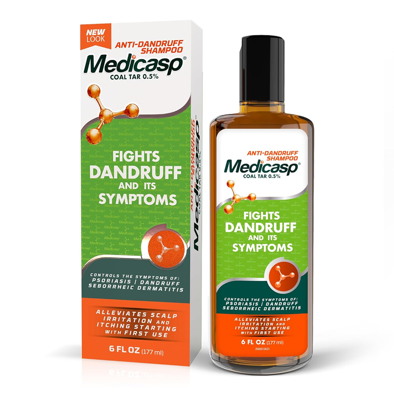 Medicasp Medicasp Coal Tar Gel Original Strength Dandruff Shampoo, 6 Oz Shampoo