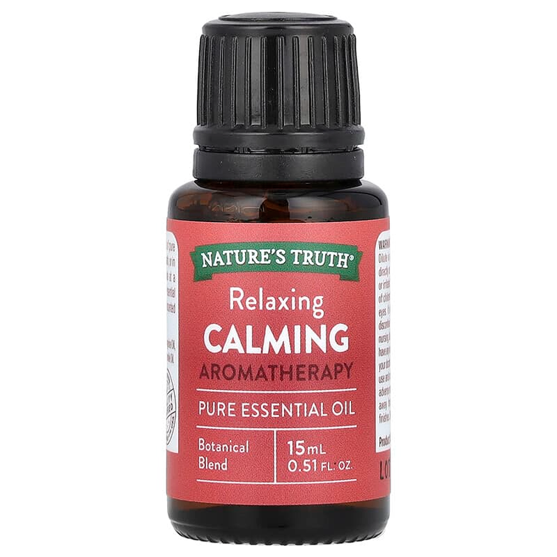 Nature's Truth Nature's Truth Essential Oil, Pure, Calming, Relaxing, Botanical Blend 0.51 Fl Oz Health & Beauty