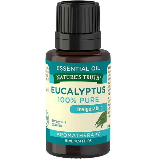 Nature's Truth Nature's Truth Pure Essential Oil, Eucalyptus, Invigorating, Aromatherapy 0.51 Fl Oz Health & Beauty