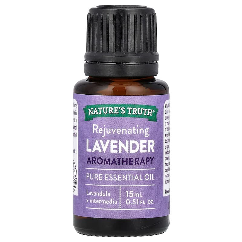 Nature's Truth Nature's Truth Pure Essential Oil, Aromatherapy, Lavender 0.51 Fl Oz Health & Beauty Dark Slate Gray