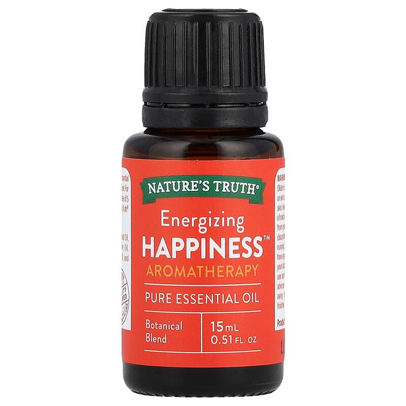 Nature's Truth Nature's Truth Pure Essential Oil, Energizing Happiness 0.51 Fl Oz Health & Beauty