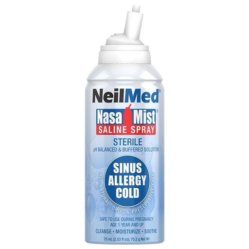 Neilmed Neilmed Nasamist Isotonic Saline Spray For Allergy & Sinus, 75 Ml Medicine & Drugs