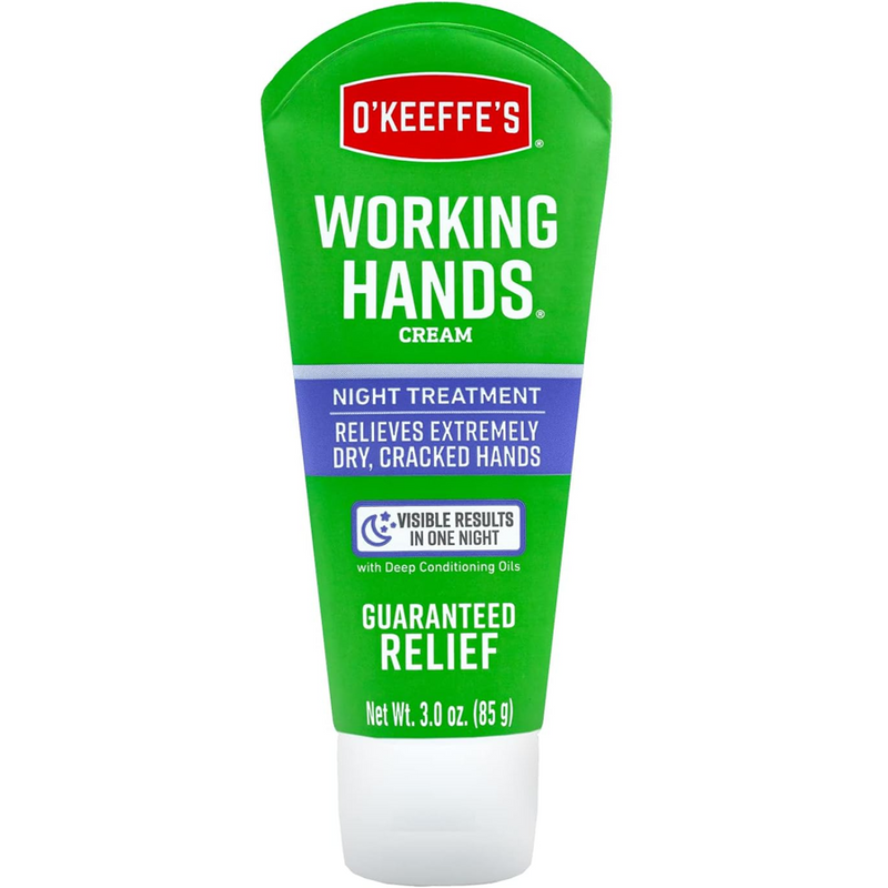 O'Keeffe's O'Keeffe's Working Hands Hand Cream, Night Treatment, 3 Ounce Lotion & Moisturizer