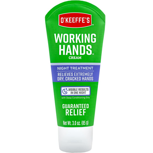 O'Keeffe's O'Keeffe's Working Hands Hand Cream, Night Treatment, 3 Ounce Lotion & Moisturizer