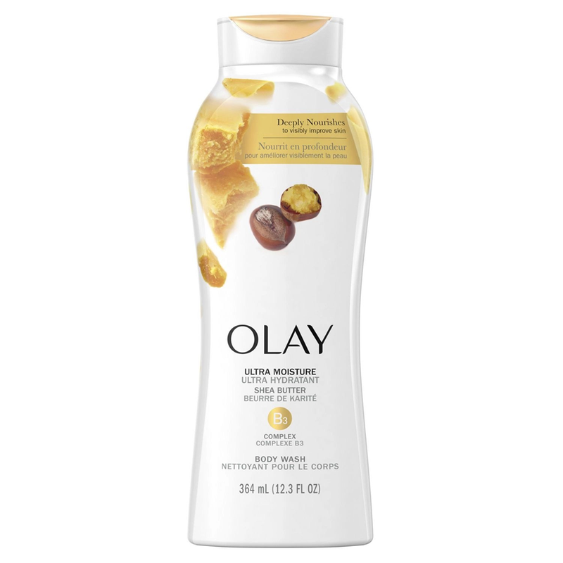 Olay Olay Ultra Moisture Body Wash With Shea Butter, 12.3 Fl Oz Body Wash Lavender