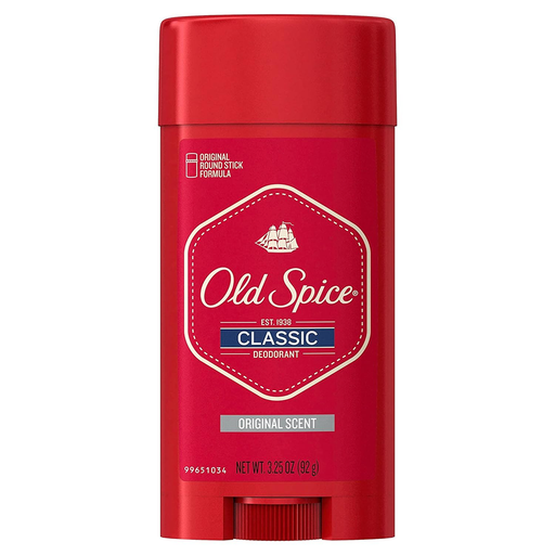 Old Spice Old Spice Classic Deodorant Stick, Original Scent For Men, 3.25 Oz Deodorant