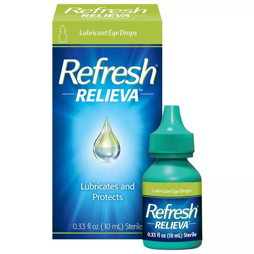 Refresh Refresh Relieva Lubricant Eye Drops Preserved Tears - 0.33 Fl Oz Health & Beauty