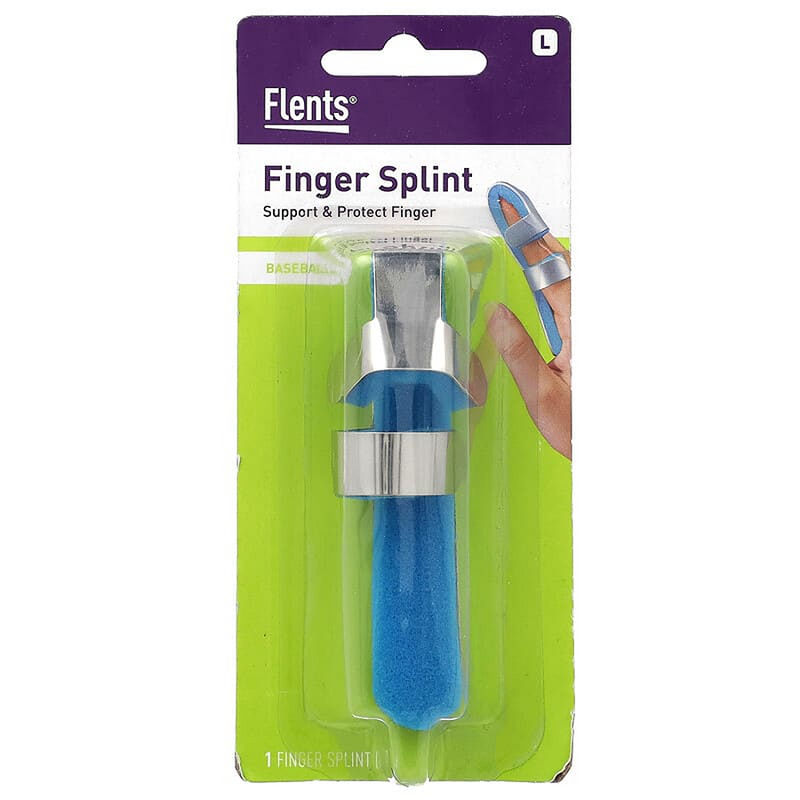 Flents Flents Baseball Finger Splint Large First Aid
