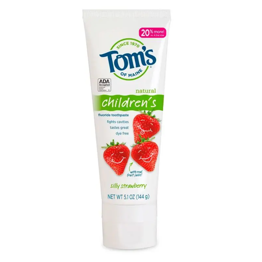 Tom's of Maine Tom's of Maine Silly Strawberry Fluoride Natural Kids Toothpaste Toothpaste