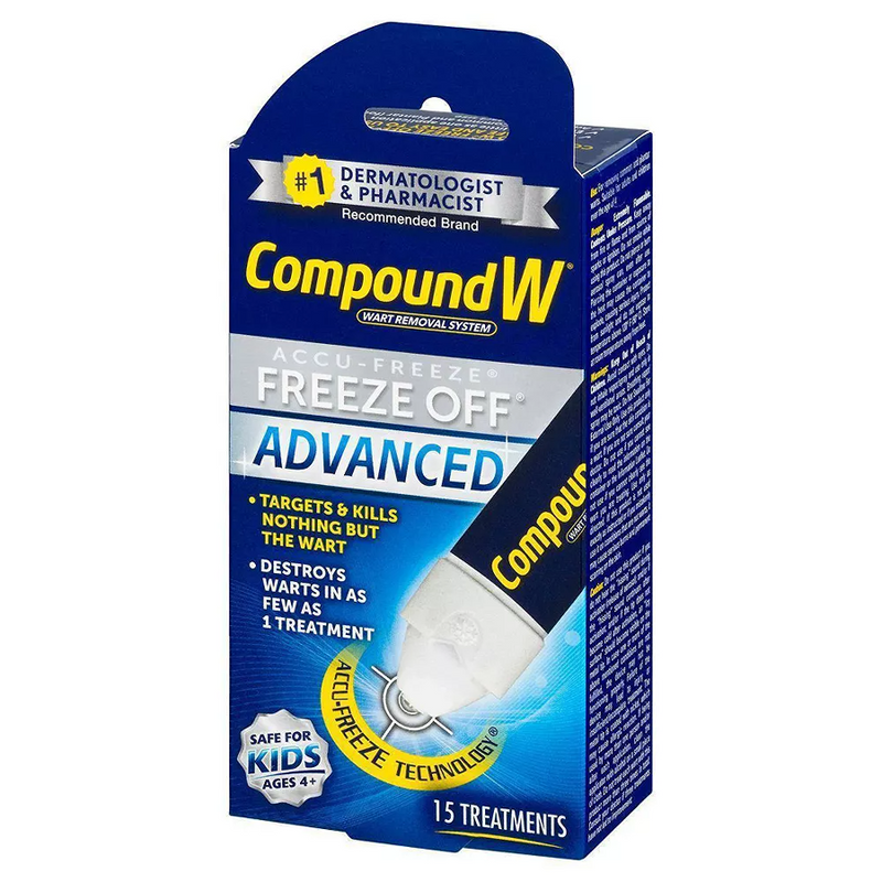 Compound W Compound W Wart Removal System Freeze Off Advanced Treatment Health & Beauty