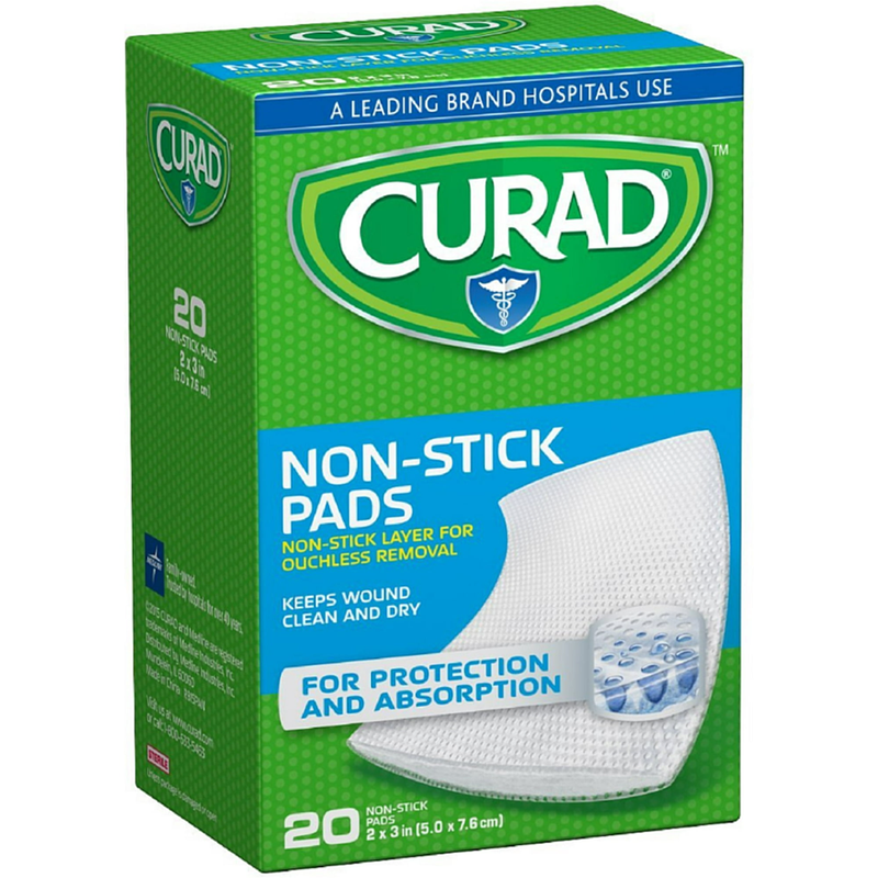 Curad Curad Small Non-Stick Pads 2 X 3 In First Aid