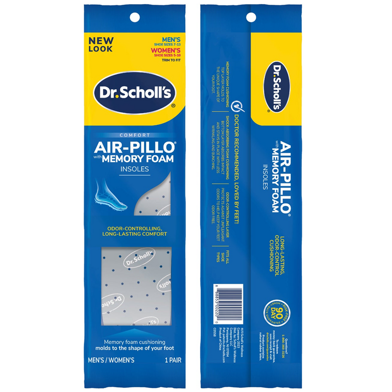 Dr. Scholl's Dr. Scholl's Comfort Double Air-Pillo Insoles 1 Ea Bag Insoles & Inserts