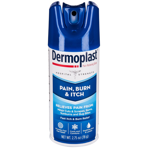 Dermoplast Dermoplast Pain, Burn & Itch Relieving Spray - 2.75 Oz Health & Beauty