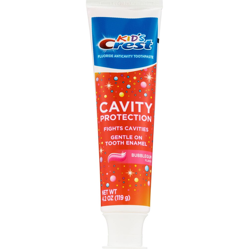 Kid's Crest Kid's Crest Cavity Protection Bubblegum Flavor Toothpaste Gel Formula, 4.2 Oz Toothpaste