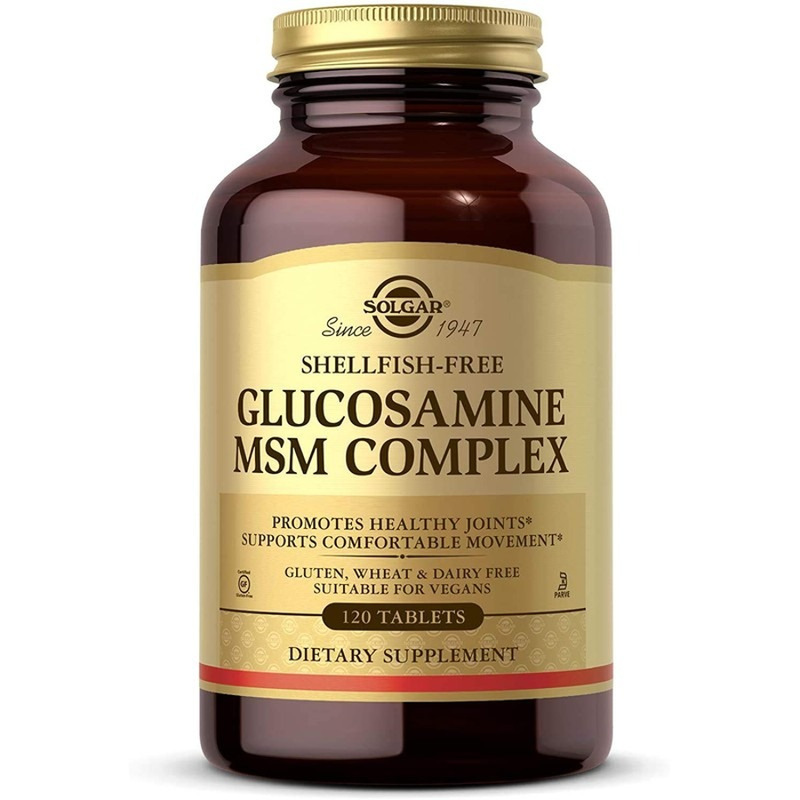 Solgar Solgar Glucosamine MSM Complex, 120 Tablets Health & Beauty