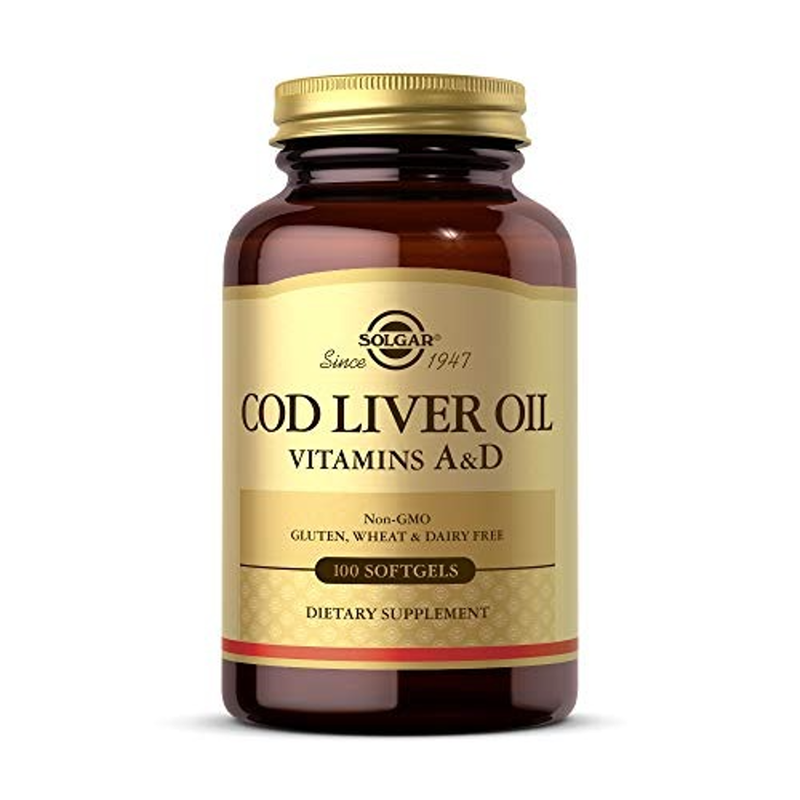 Solgar Solgar Cod Liver Oil, 100 Softgels Vitamins & Supplements