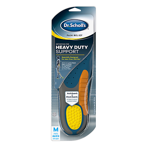 Dr. Scholl's Dr. Scholl's Pain Relief Orthotics Heavy Duty Insoles For Men, Size 8-14, 1 Pair Insoles & Inserts