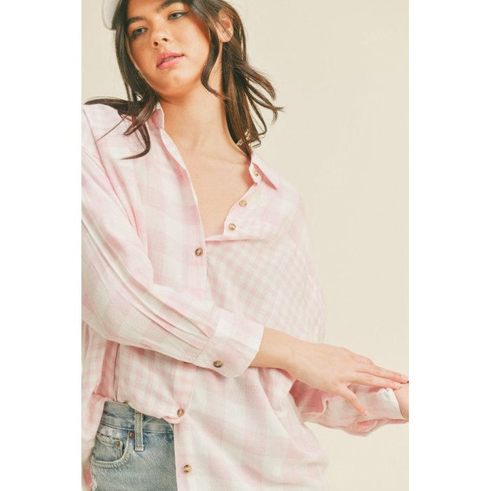 Oversized Button Up Shirt