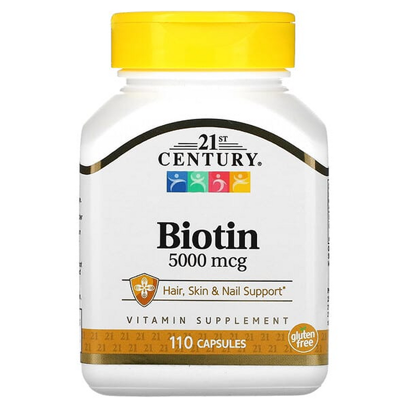 21st Century 21st Century Biotin 5000 Mcg  Capsules 110 Ct Vitamins & Supplements