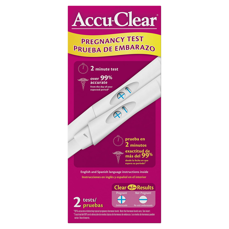 Accu Clear Accu Clear Early Pregnancy Test Pregnancy Tests