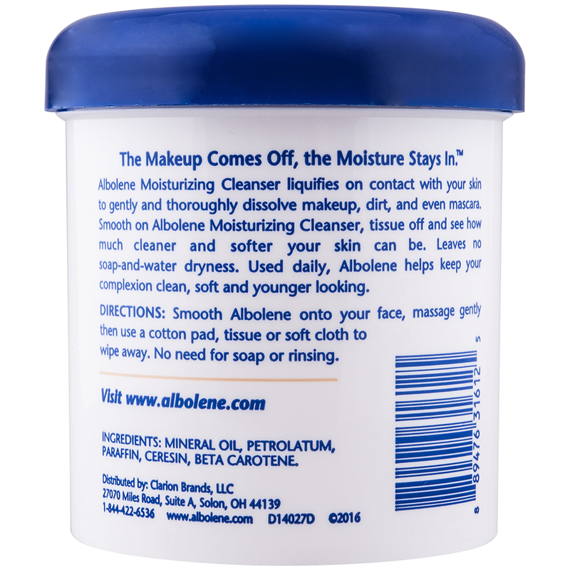 Albolene Albolene Moisturizing Cleanser Cream, Fragrance Free, 12 Oz Skin Care