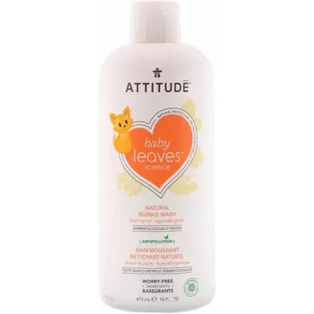 Attitude Baby Bubble Wash Pear (16 Oz) NCT