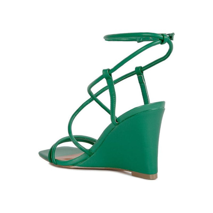 Gram Hunt Ankle Strap Wedge Sandals