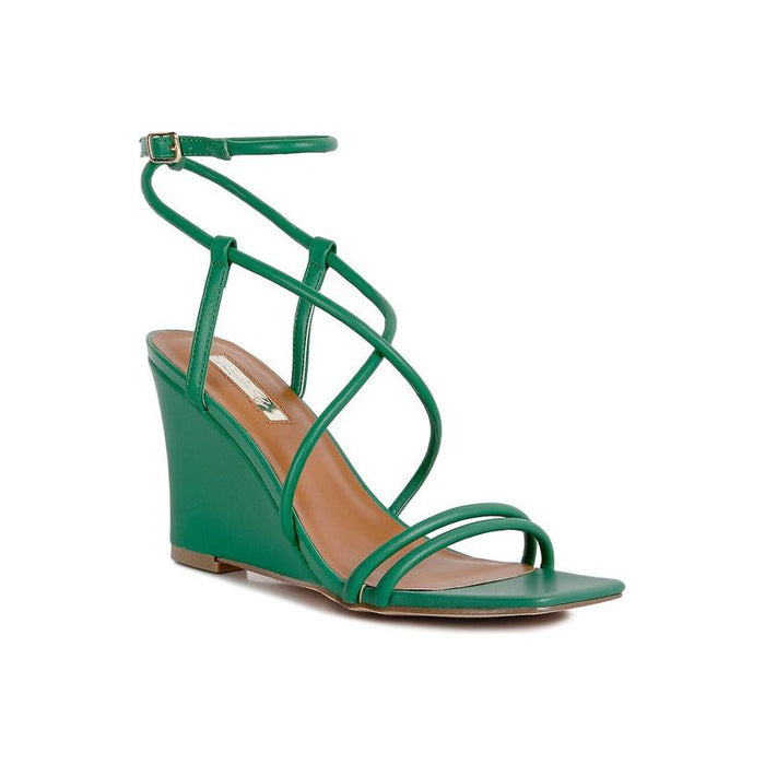 Gram Hunt Ankle Strap Wedge Sandals