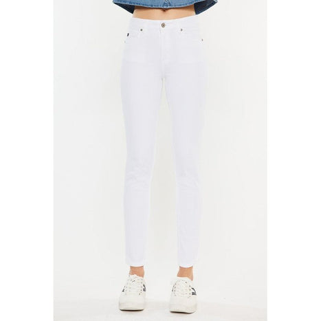 High Rise Ankle Skinny Jeans