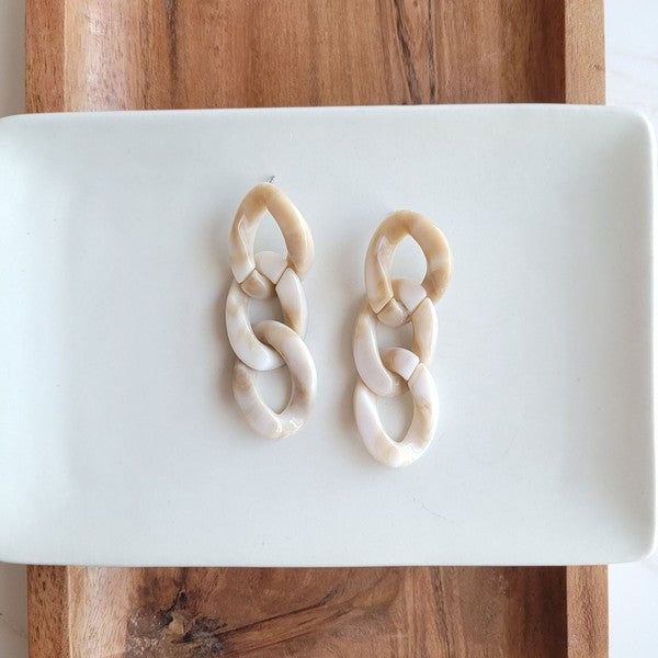 Brooklyn Earrings - Neutral