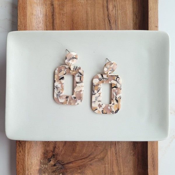 Margot Earrings - Sandstone