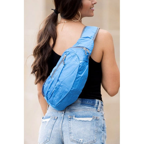 Nylon Packable Sling Bag