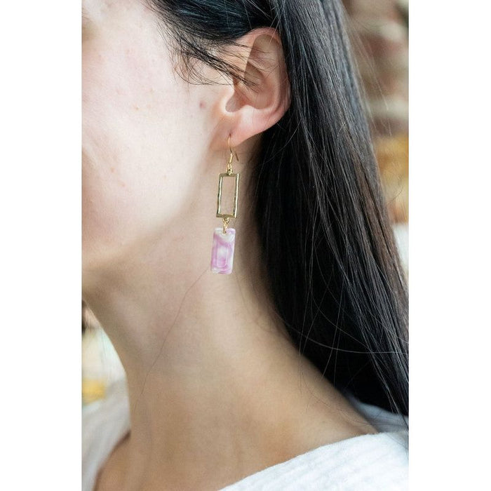 Raya Earrings - Bubblegum